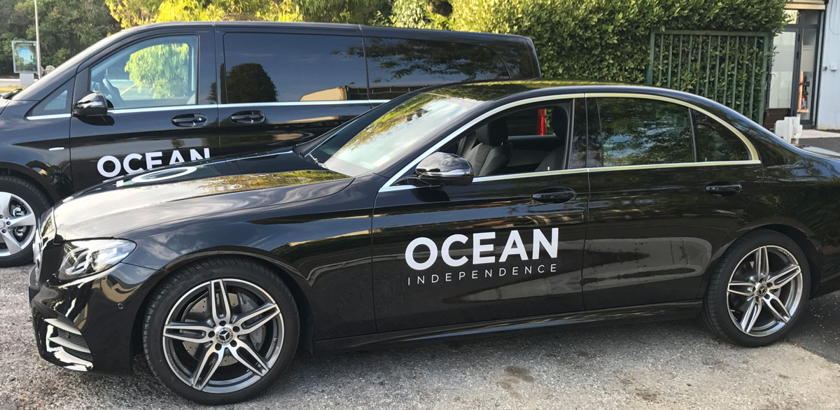 Car branding service French Riviera