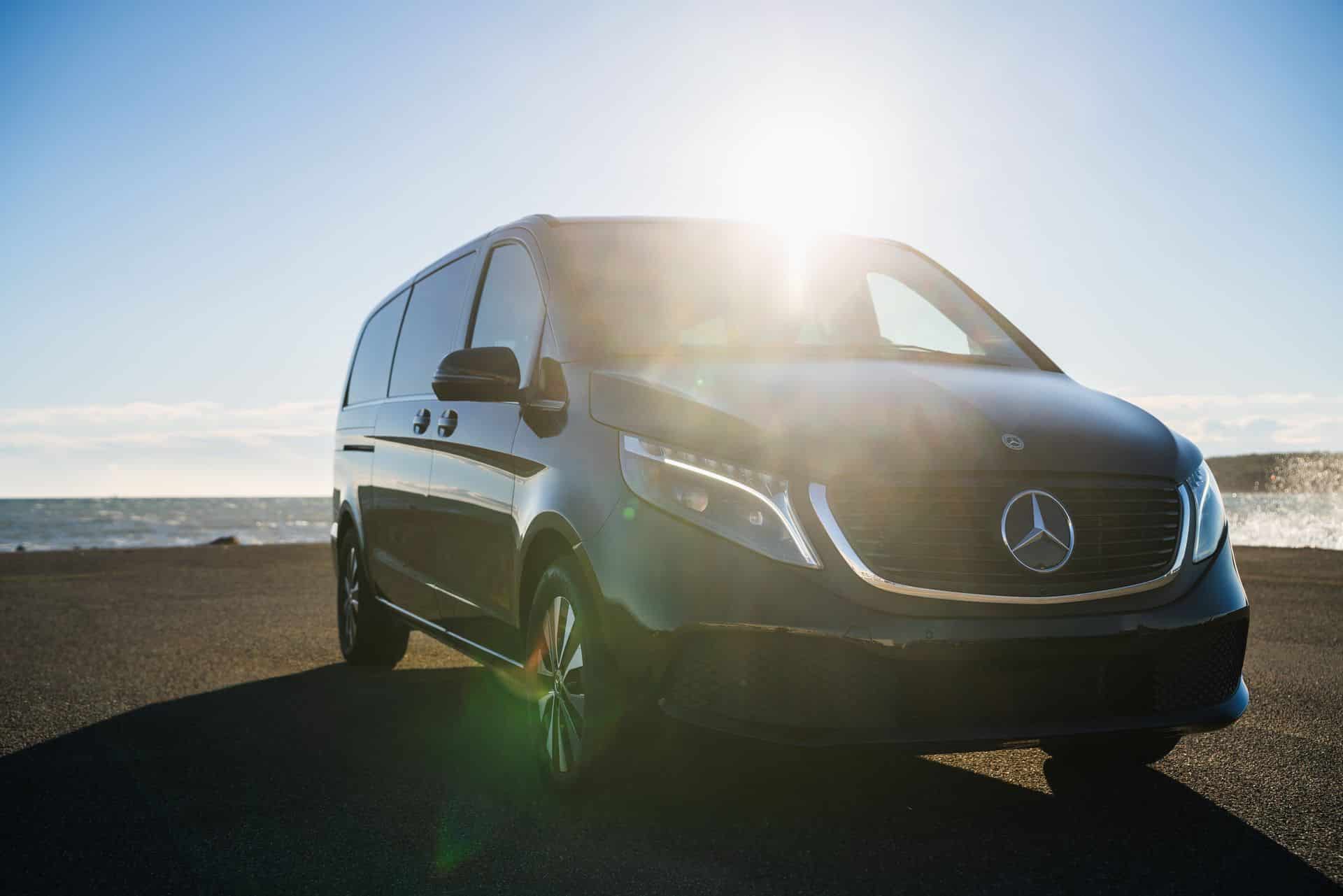 Electric Mercedes EQV Minivan | Chauffeur service