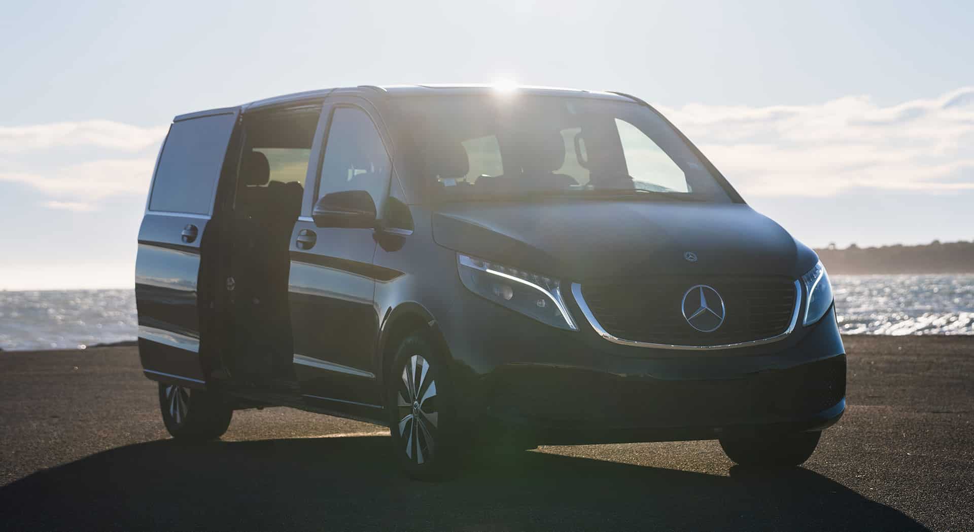 Electric Mercedes EQV Minivan | Chauffeur service
