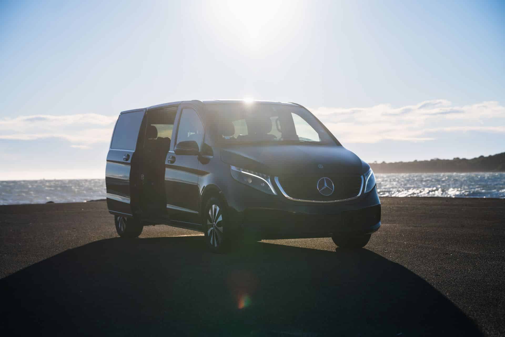 Electric Mercedes EQV Minivan | Chauffeur service