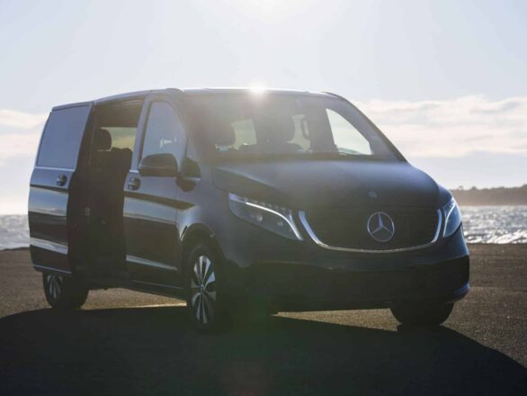 Electric Mercedes EQV Minivan | Chauffeur service