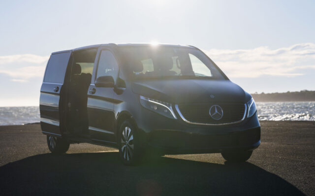 Electric Mercedes EQV Minivan | Chauffeur service