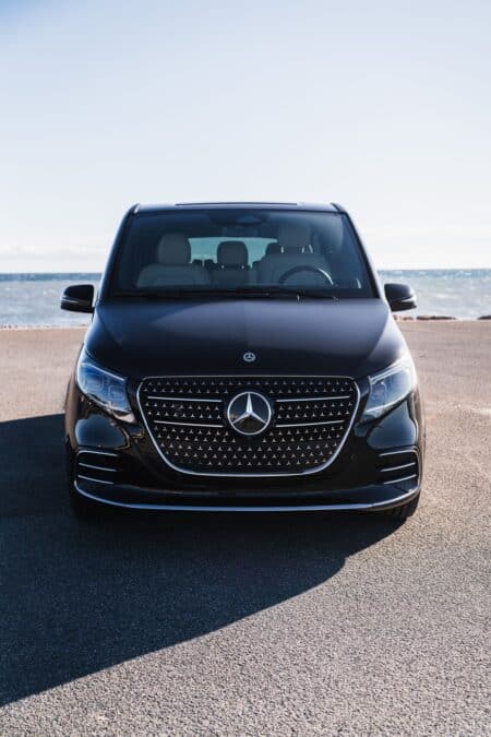 mercedes v-class chauffeur cote d'azur