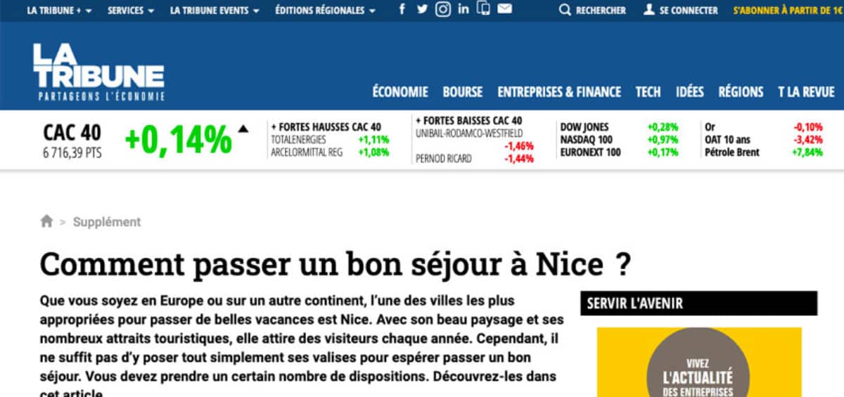 Presse la Tribune |