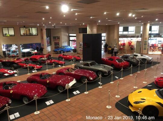 Visiting-the-Monaco-automobile-museum