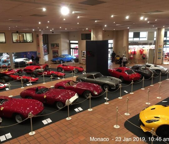 Visiting-the-Monaco-automobile-museum