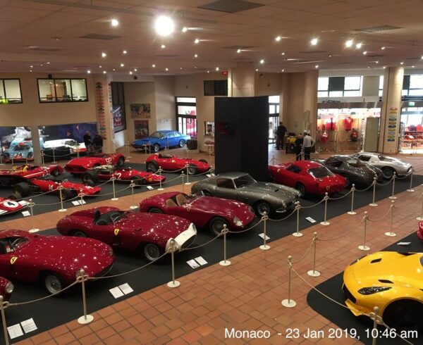 Visiting-the-Monaco-automobile-museum