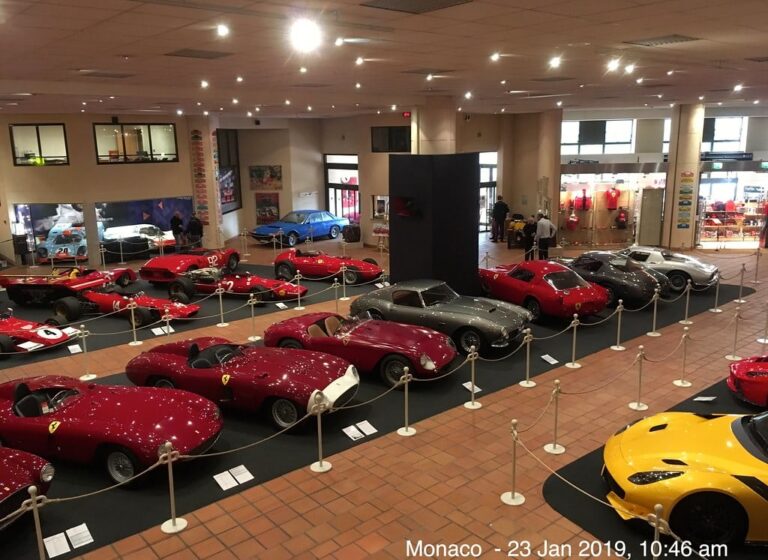Visiting-the-Monaco-automobile-museum